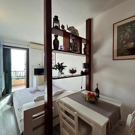 Seafront Studio Apartment+Balcony Podgora Ngoại thất bức ảnh