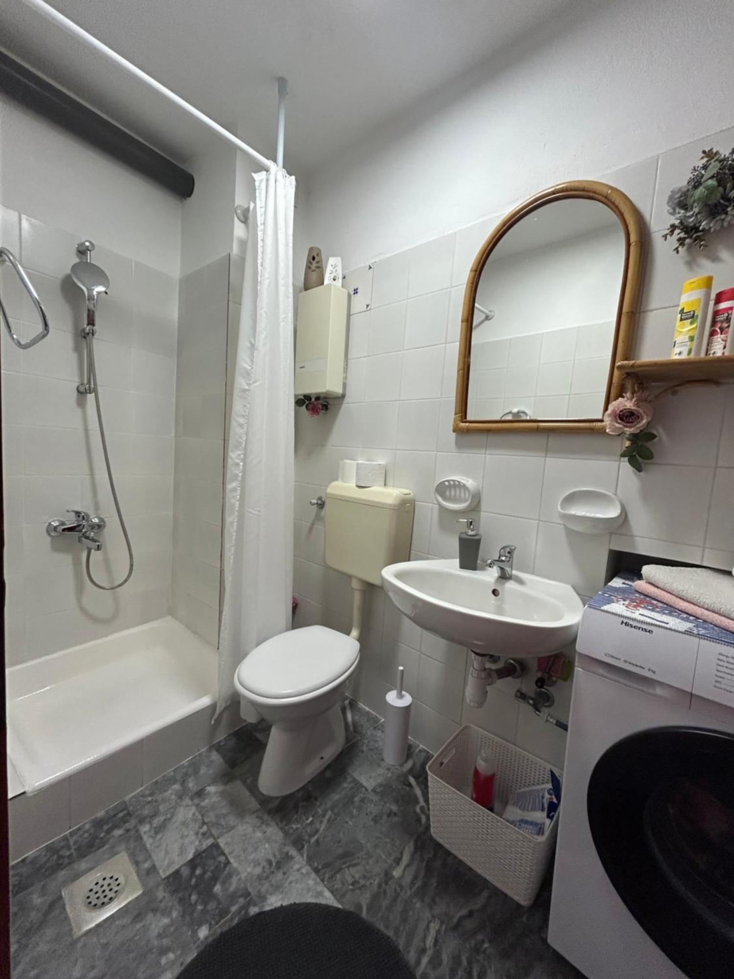 Seafront Studio Apartment+Balcony Podgora Ngoại thất bức ảnh