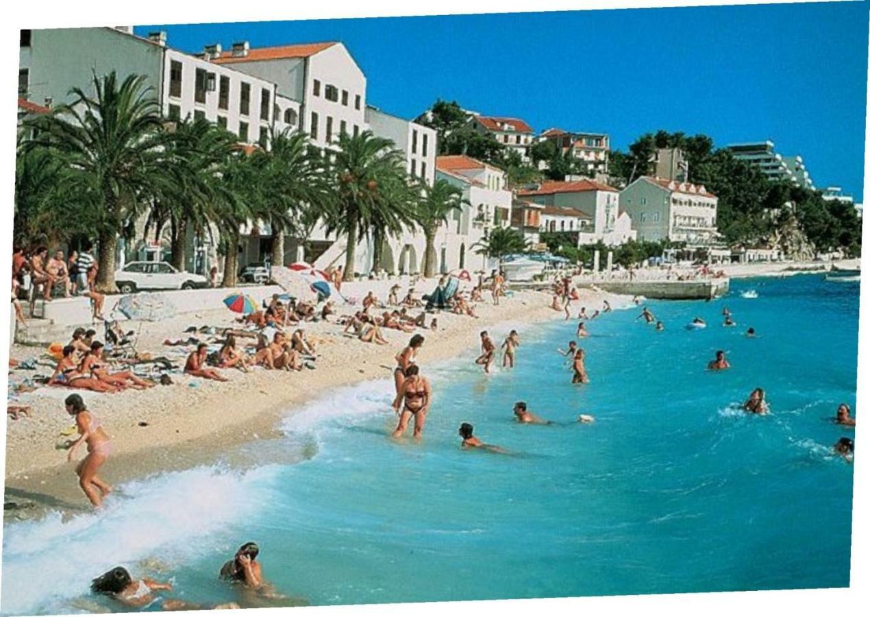 Seafront Studio Apartment+Balcony Podgora Ngoại thất bức ảnh